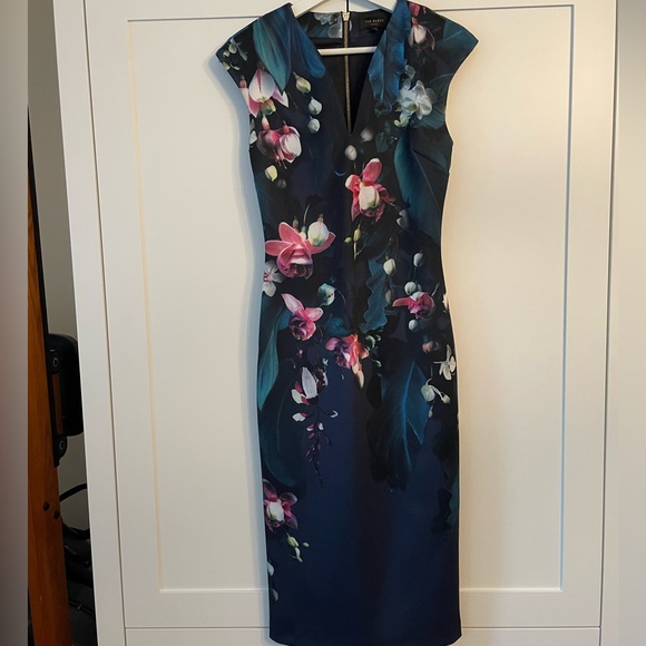 Ted Baker Orchid Dress - Picture 3 of 5